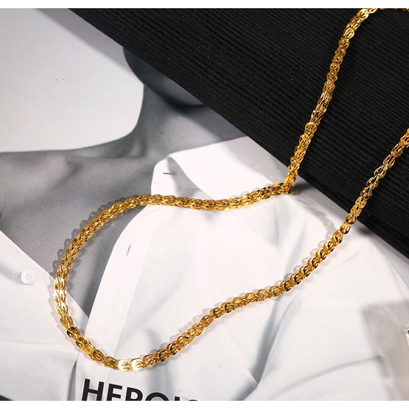 Dây Chuyền Long Phụng Nữ V251 Mạ Vàng NaMoo Jewelry