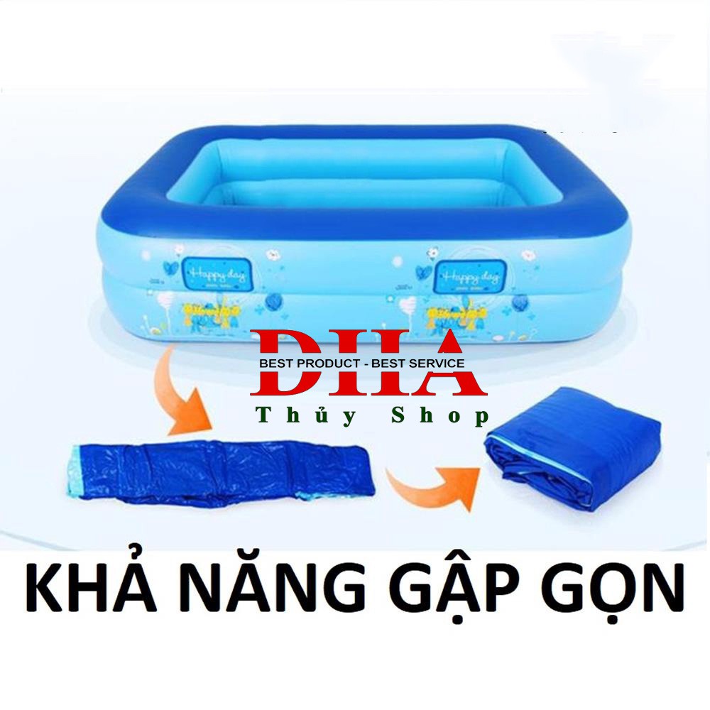 BỂ BƠI SINPO CHÍNH HÃNG CHO TRẺ EM. TẶNG KÈM BƠM ĐIỆN