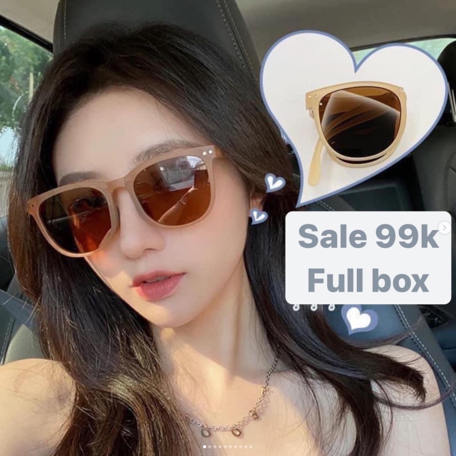 KÍNH CHỐNG UV SIÊU NHẸ, GẬP GỌN NỘI ĐỊA TRUNG G412