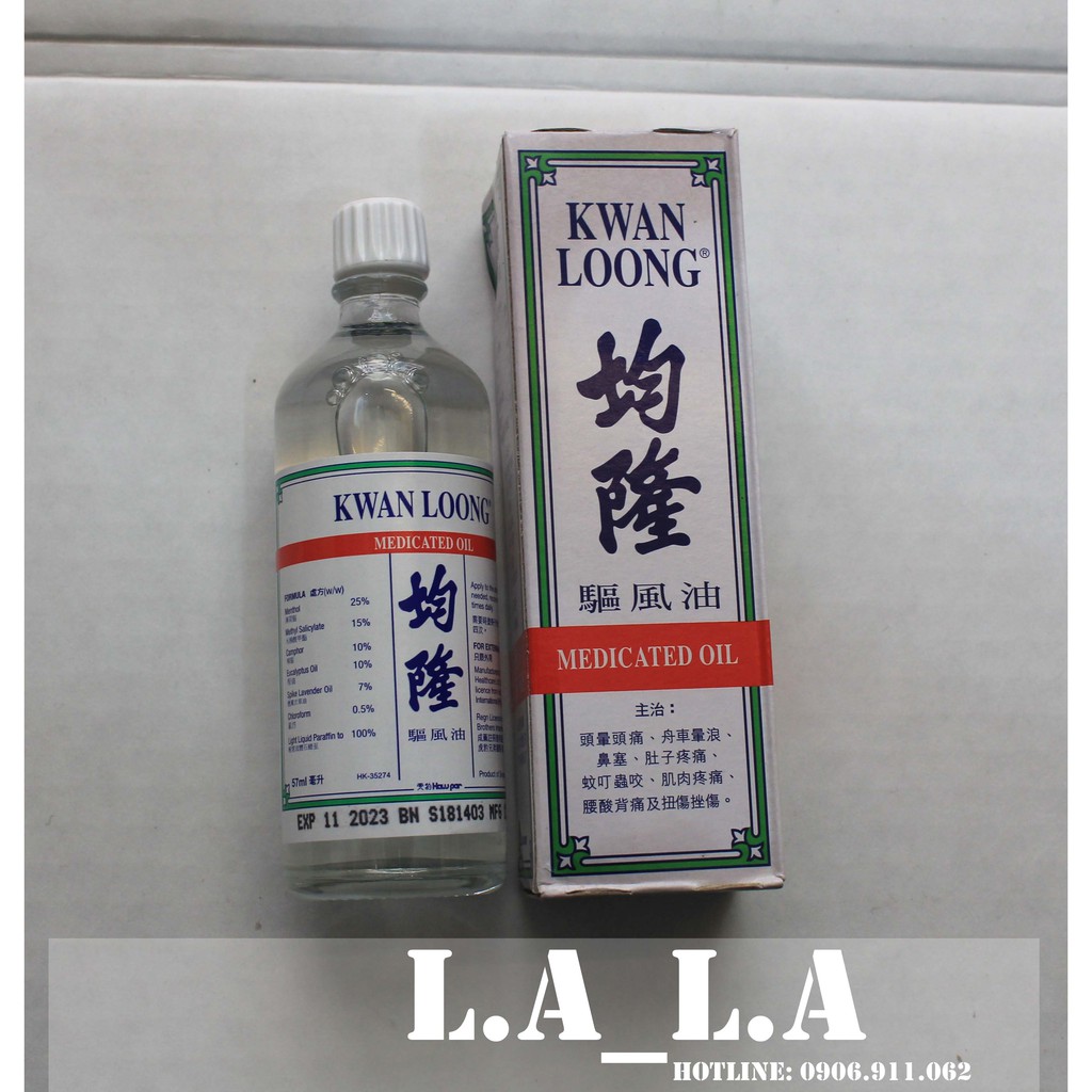 Dầu nóng Kwan Loong Oil 57ml