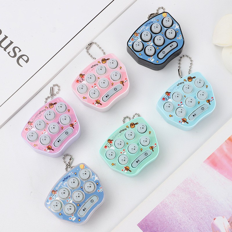 Máy chơi game hamster cầm tay mini giáo dục sớm cho trẻ nhỏ thiết kế dễ mang theo