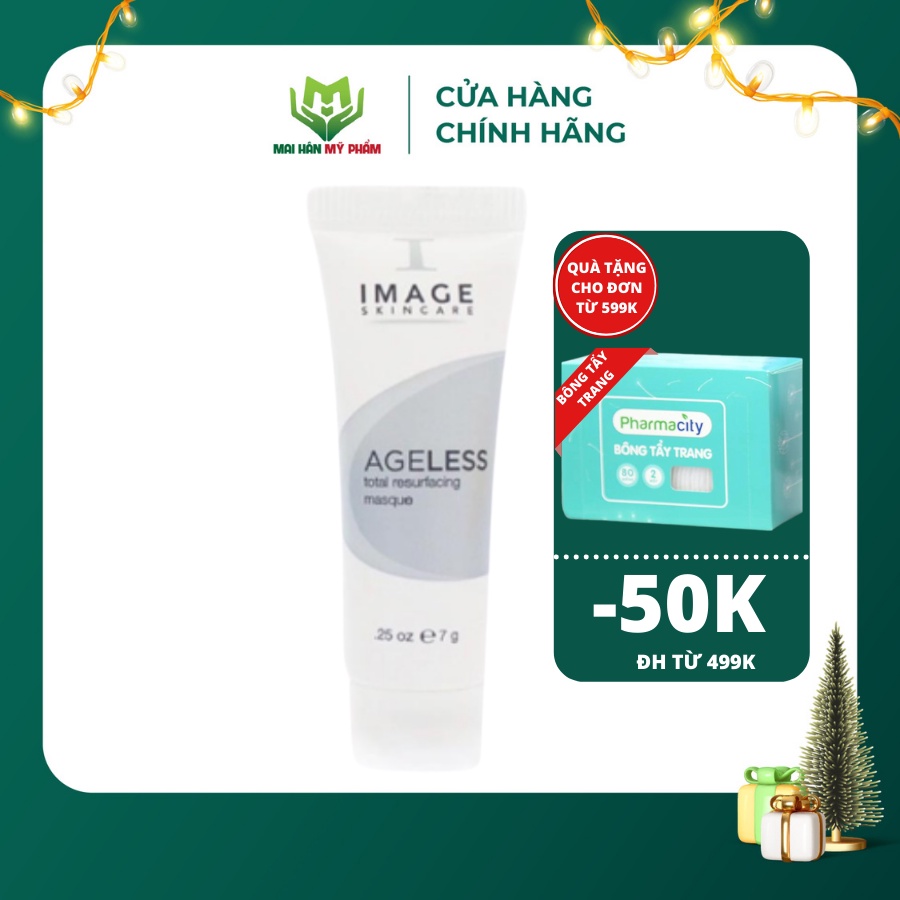 Mặt nạ dưỡng trắng Image Skincare Ageless Total Resurfacing Masque cho da mụn cám 7g- Mỹ Phẩm Mai Hân