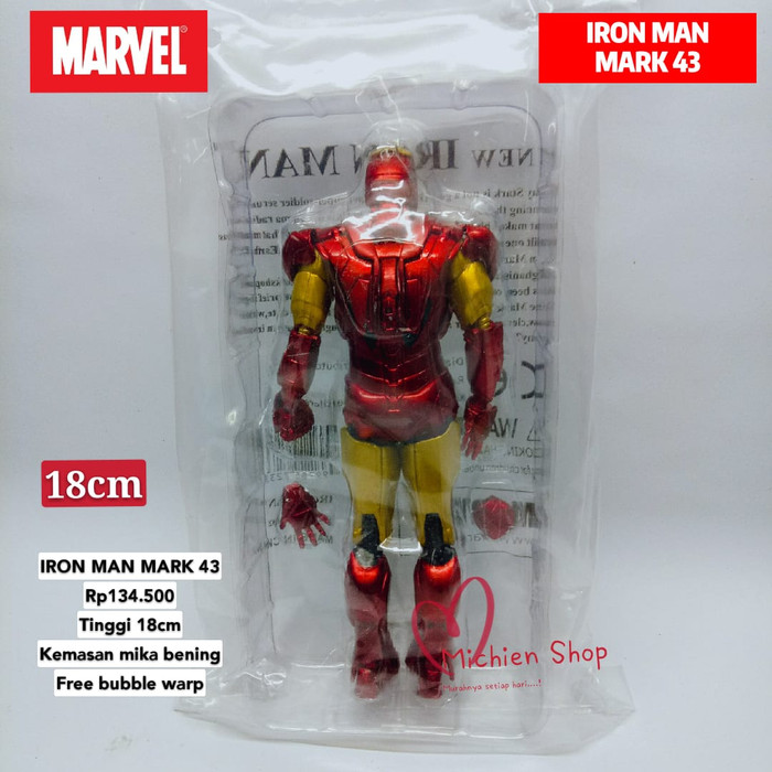 Mô Hình Nhân Vật Iron Man Mark 43 Trong Marvel Michin226