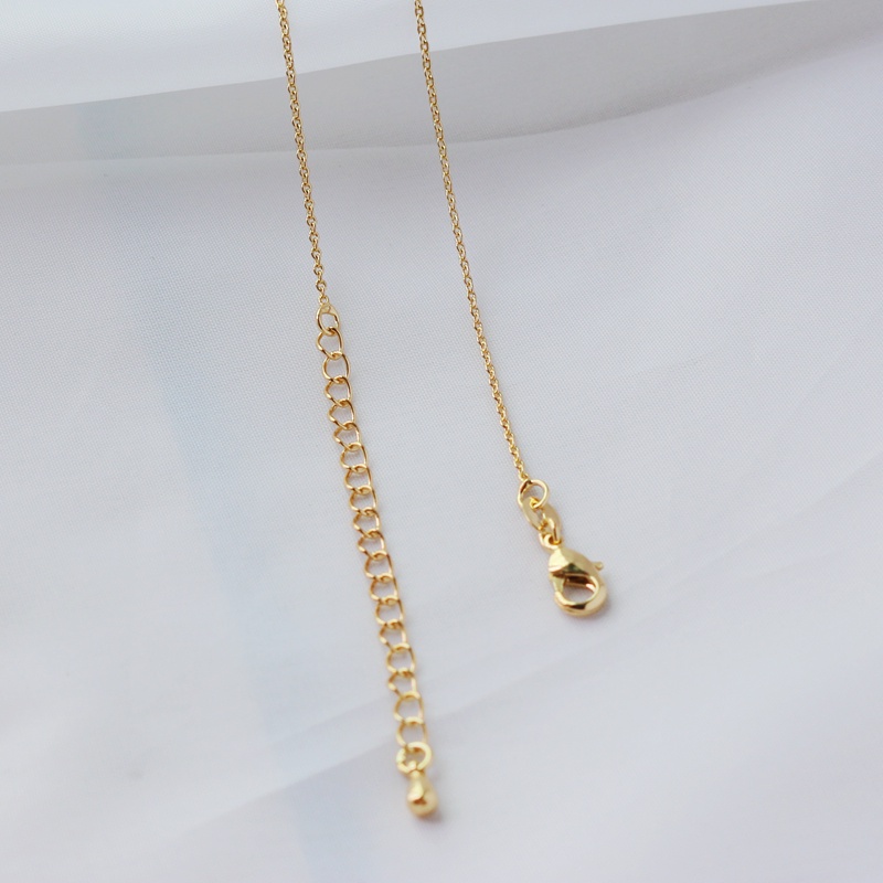 Dây Chuyền Đồng Mạ Vàng 14k Màu Sắc Nổi Bật Thời Trang