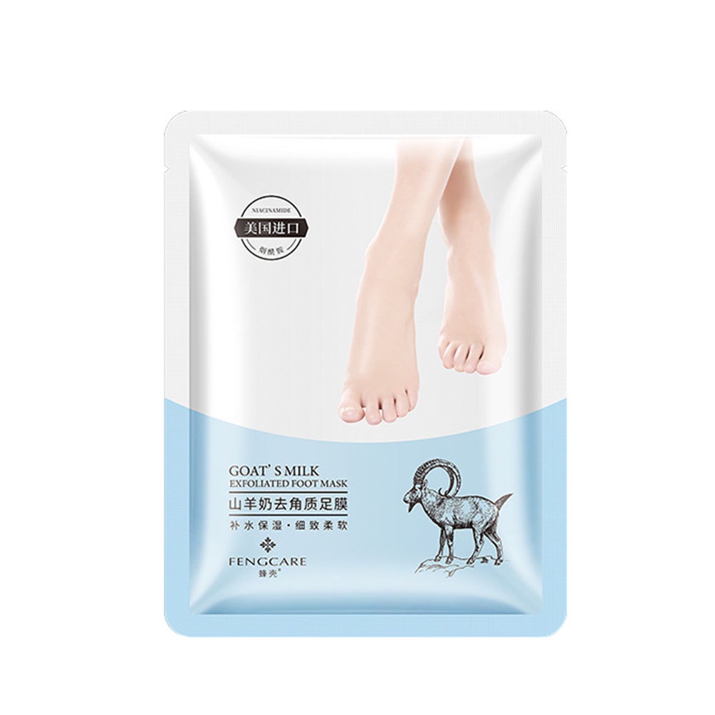 Mặt Nạ Sữa Dê Dưỡng Da Chân Làm Trắng Xóa Nếp Nhăn Và Vết Chân Mịn