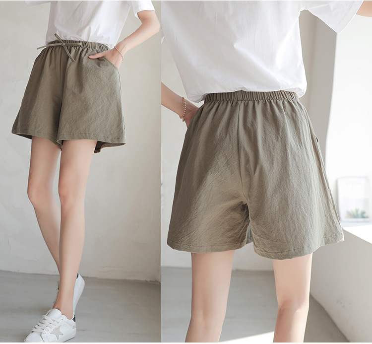 Quần short đũi lưng bo thun thời trang | BigBuy360 - bigbuy360.vn