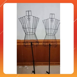 Combo 1 manocanh sắt + 5 mix đô + 1 máng nhựa nữ