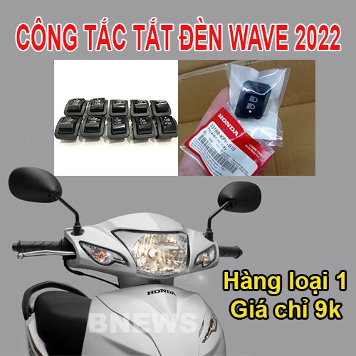 Công tắc tắt đèn xe máy Wave 2021 | 2022 | RSX | Blade | Vision | LEAD Halogen