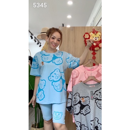 Bộ Lửng G- G ấ u thun cotton mịn 5345