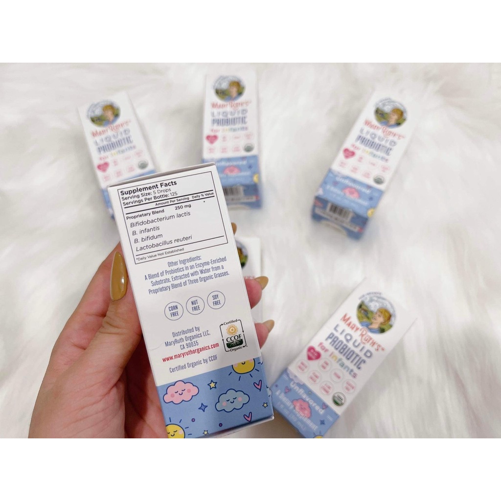 Men khuẩn hữu cơ Probiotic Mary Ruth's