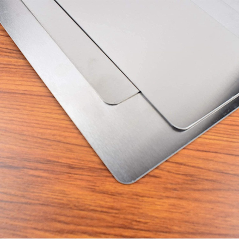 Bìa Kẹp Tài Liệu Khổ A4 Bằng Thép Không Gỉ Tiện Dụng Cho Văn Phòng / Trường Học