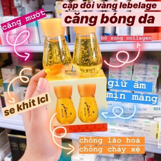 SERUM  #LEBELAGE - SERUM VÀNG 24K CĂNG BÓNG NỘI ĐỊA HÀN QUỐC