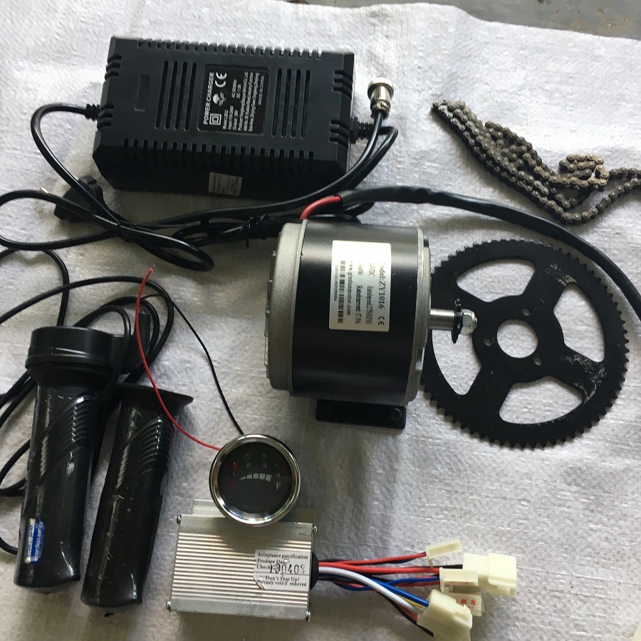 BỘ CHẾ 24V250W CHẾ XE ĐIỆN