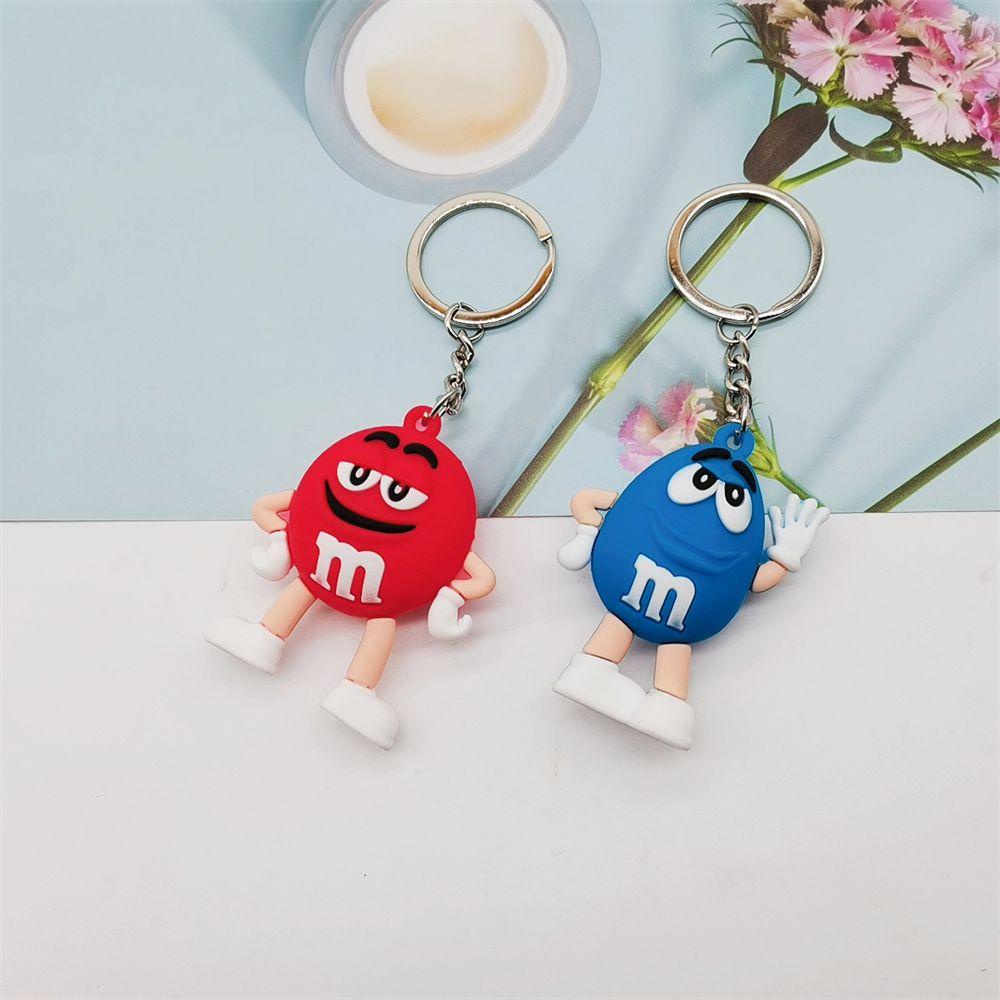 Pewany M &amp; M 'S Móc Chìa Khóa Xe Hơi Mặt Hình Hạt Socola M Thời Trang Thích Hợp Làm Quà Tặng
