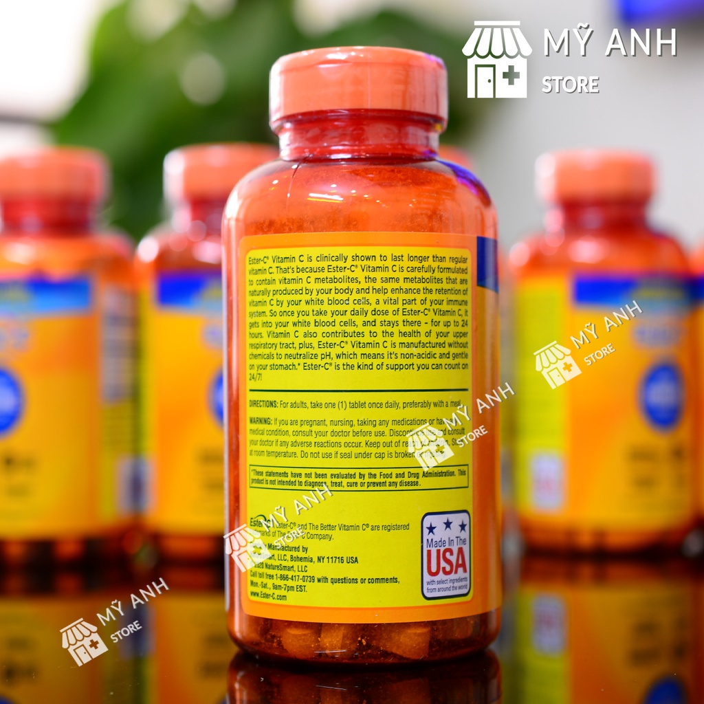EsterC Vitamin C 1000mg 120 viên Siêu hấp thụ