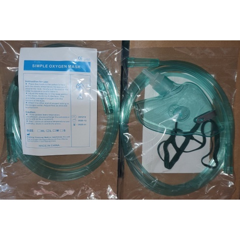 MẶT NẠ THỞ OXY, MASK THỞ OXY TIỆT TRÙNG KHÔNG CÓ TÚI