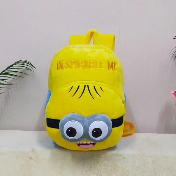 Tas Ba Lô Đi Học Họa Tiết Minion Xinh Xắn Chất Lượng