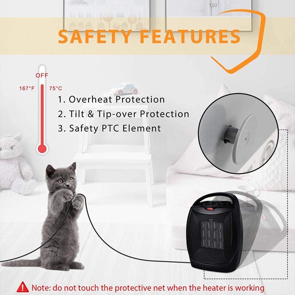 PISTA Máy Sưởi Ấm Điện Tử Cỡ Nhỏ Chuyên Dùng Cho Gia Đình /