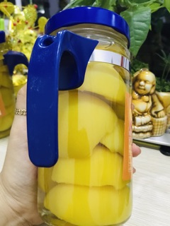 Đào ngâm - Trà Đào - Đào Vàng.