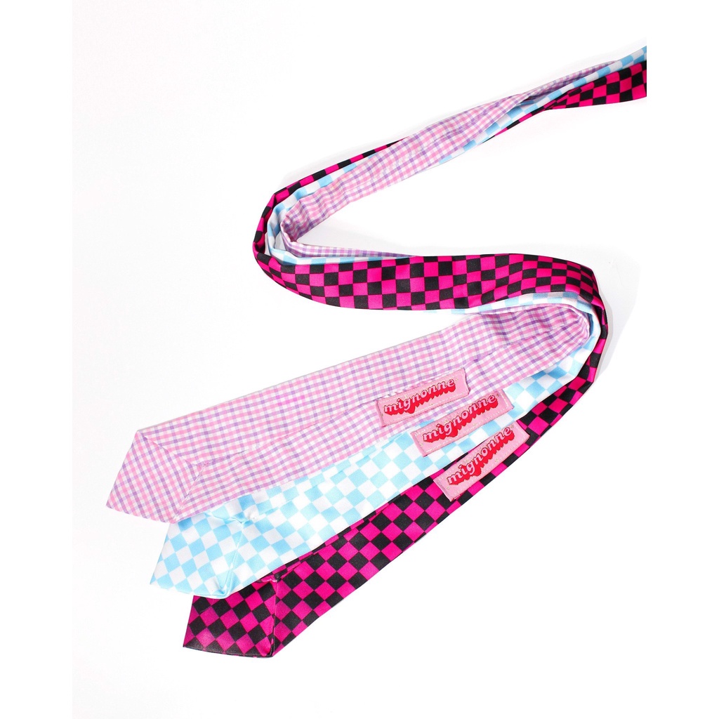 CÀ VẠT DOTCOM | mignonne | màu sắc caro dễ thương cá tính