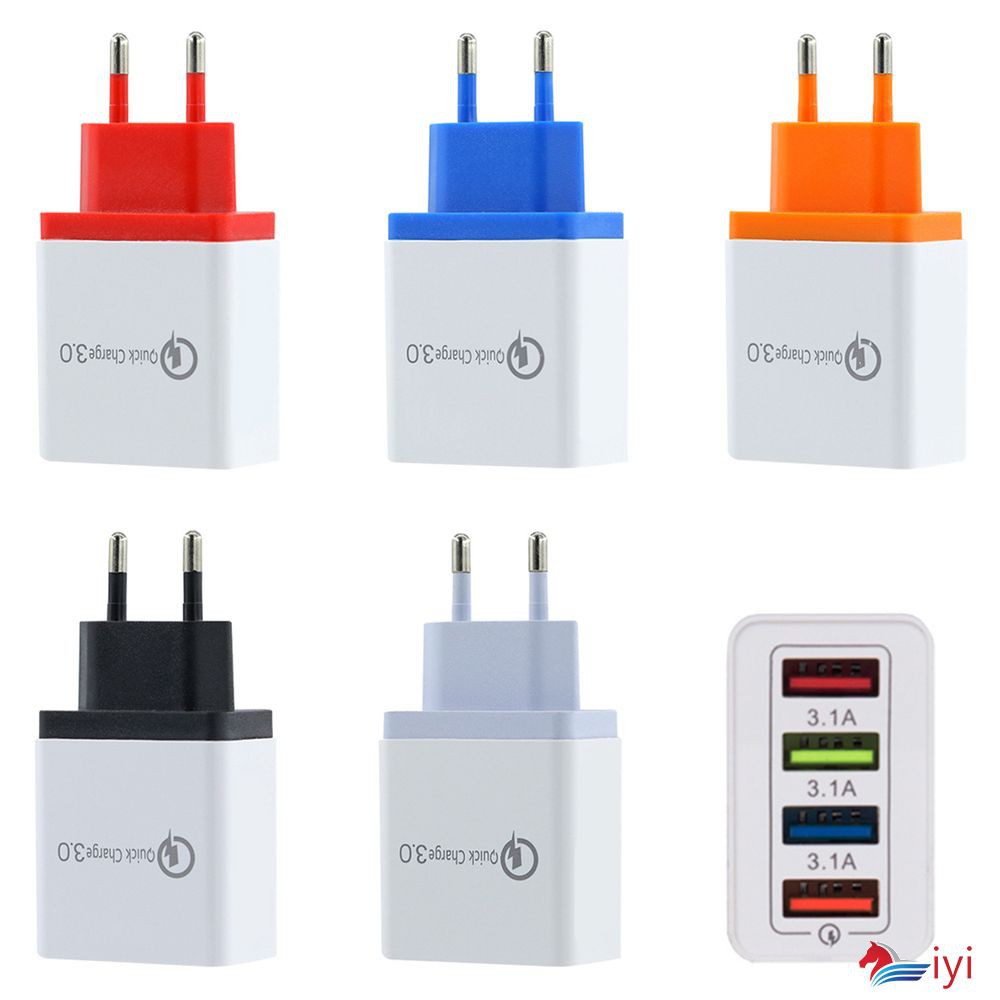 Củ Sạc 4 Cổng Usb 5v 3a Chất Lượng Cao