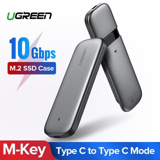 Hộp đựng ổ cứng Box SSD M.2 SATA UGREEN CM238 tương thích NGFF/NVME B-Key / M-Key và M+B Key 2280/2260/2242/2230