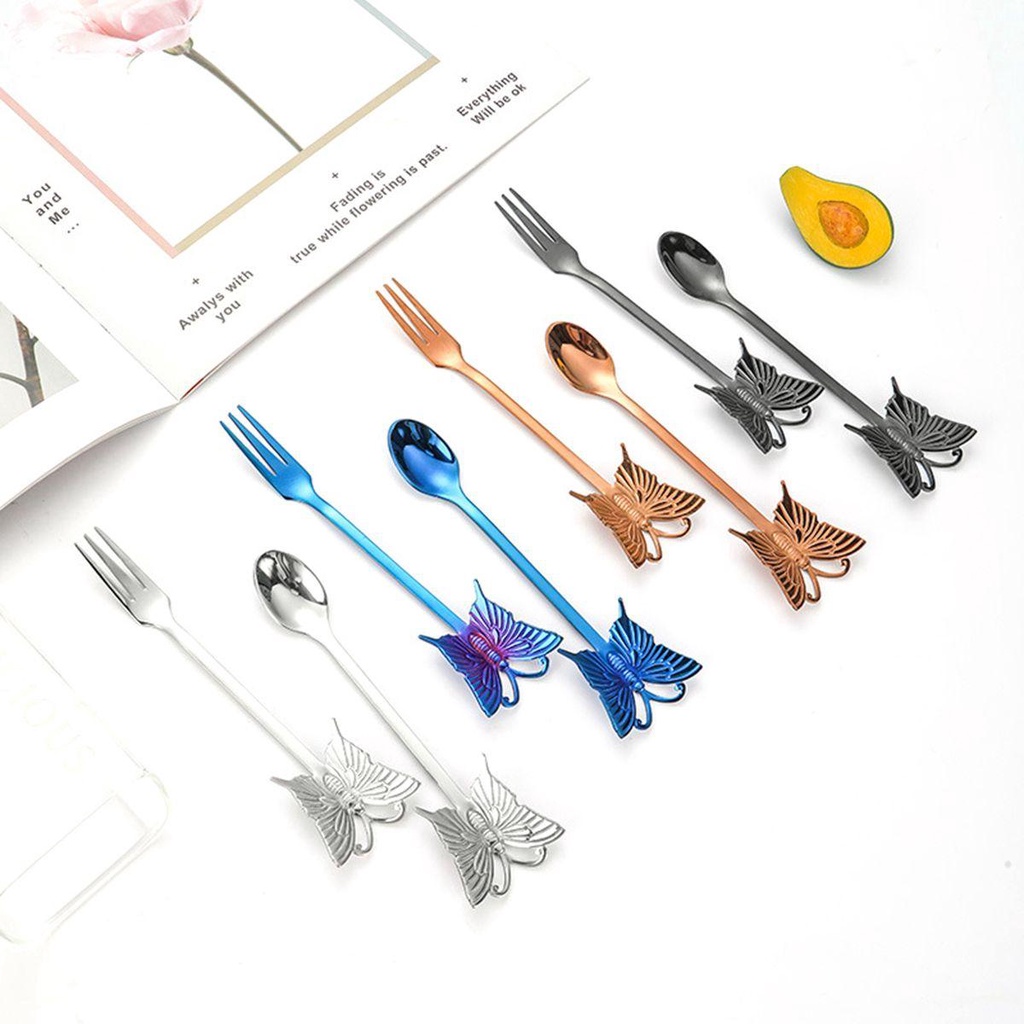 Muỗng Cà Phê Bằng Thép Không Gỉ Thiết Kế Độc Đáo Tiện Dụng