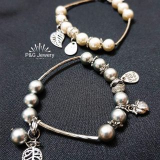 Vòng tay ngọc trai, hột bẹt
