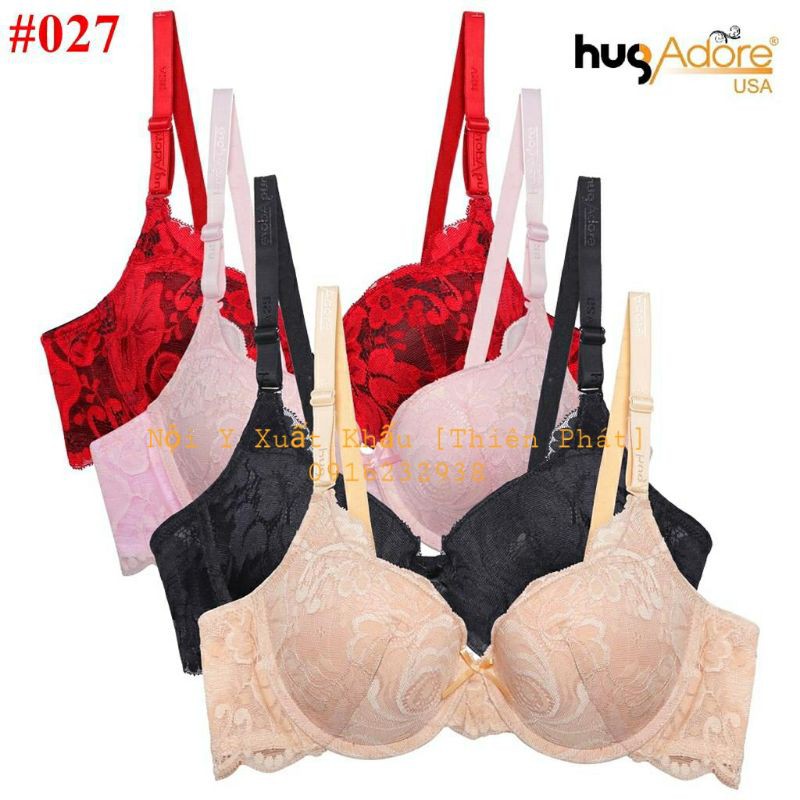 👙 Áo Ren Hoa Hồng Cao Cấp HugAdore(USA)