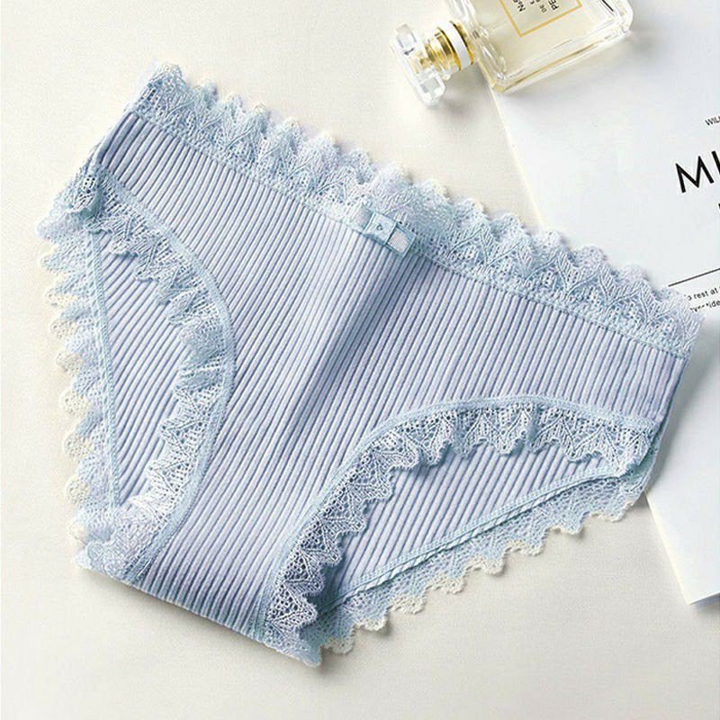 Quần lot cotton tăm viền ren kháng khuẩn CHUNCHUN, quần chíp thấm hút mồ hôi. | BigBuy360 - bigbuy360.vn