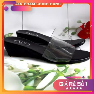 Dép cao gót 5 phân nữ quai trong