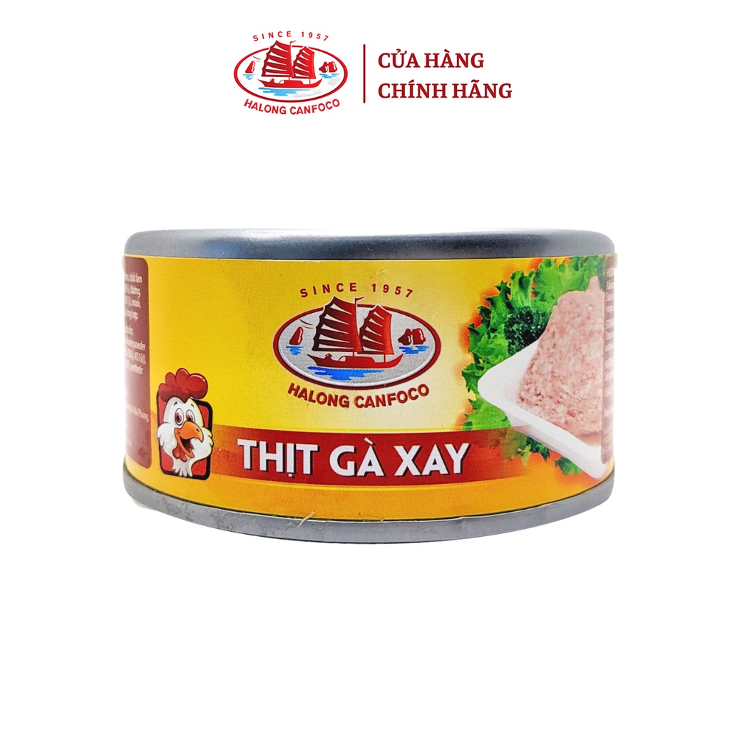 [Mã BMBAU50 giảm 7% đơn 99K] Thịt gà xay 170g - Đồ Hộp Hạ Long