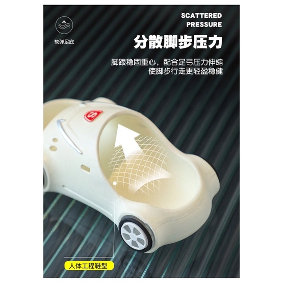 Dép siêu xe có đèn lead cực chất cho bé trai,bé gái hàng quảng châu