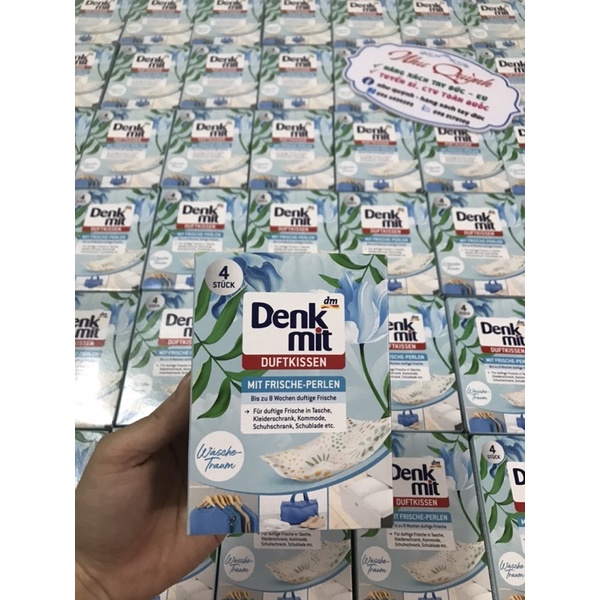 Túi Thơm Để Tủ Quần Áo Denkmit Duftkissen, 4 Túi / Hộp