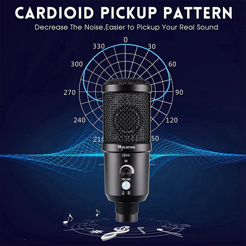 Professional BM-66 Karaoke Microphone for Singing Condenser