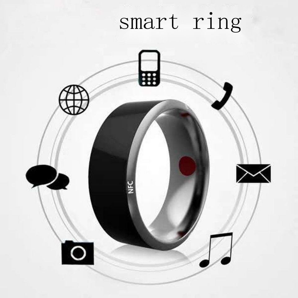 Nhẫn Điều Khiển Từ Xa 15 Vòng Màu Đen nfc Chống Tĩnh Điện Đa Năng