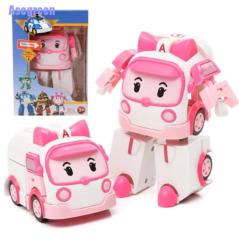 Đồ Chơi Rô Bốt Biến Hình Xe Hơi Robocar POLI Dễ Thương