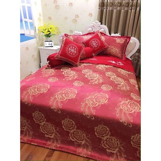 chăn ga gối cưới singgapor đuôi phượng