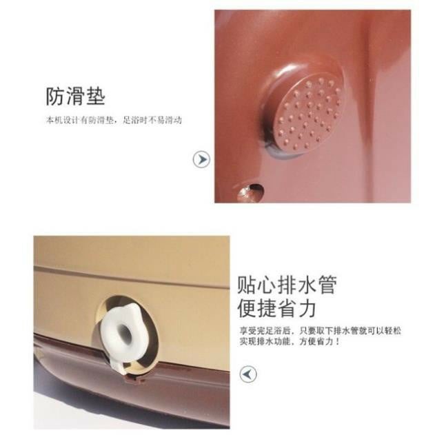 Chậu Ngâm Chân Massage OEM cắm điện cao cấp - Bồn ngâm chân mát xa hồng ngoại đài loan