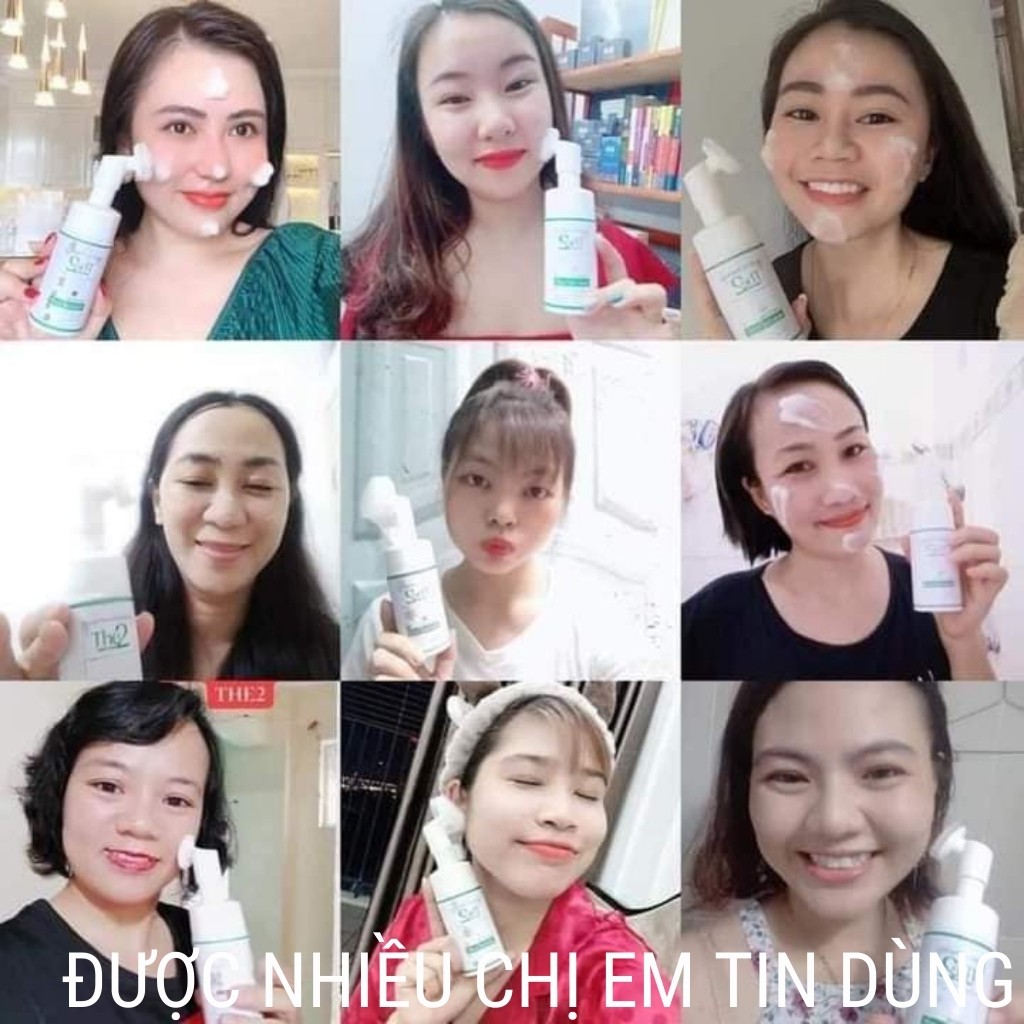 Sữa Rửa Mặt RM02 THE2 Nước rửa mặt tinh thể tuyết mát lạnh ngăn ngừa mụn da trắng sáng (100ml) | BigBuy360 - bigbuy360.vn