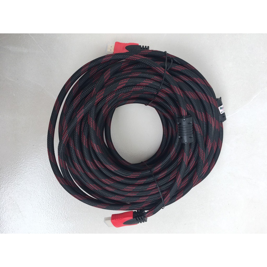 Cáp HDMI 20m YH20 FullHD chuẩn 1.4v - Hãng phân phối