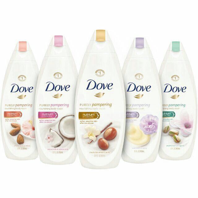 1 chai Sữa tắm DOVE nhập khẩu từ ĐỨC - chai 500ml (Được lựa chọn mùi)