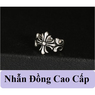 Nhẫn Nam Nữ CH Titan Cao Cấp Chrome Heart