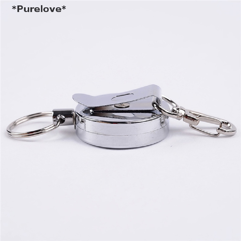 [Purelove] [Purelove] Móc Khóa Dây Thép Co Giãn Chống Thất Lạc Phong Cách Thể Thao [Hot]