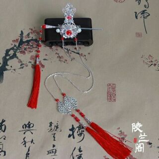 Kim quan cổ trang nam nữ.  Chốt búi tóc cổ trang