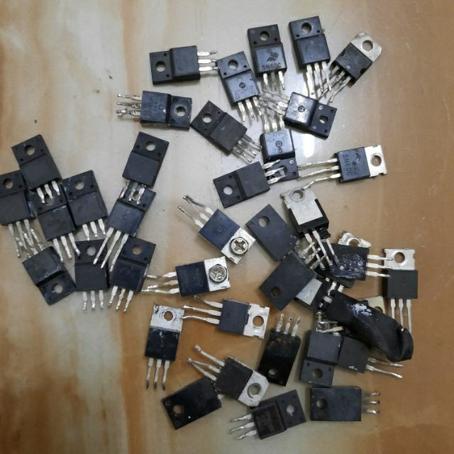 ic mosfet 2N/3N/4N/5N/6N/7N8N9N/10N.......20N60C cũ tháo máy các loại