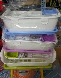 Kệ úp bát 2 tầng 