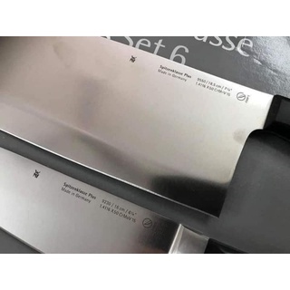 Bộ dao 6 món WMF Plus Performance Cut có dao chặt