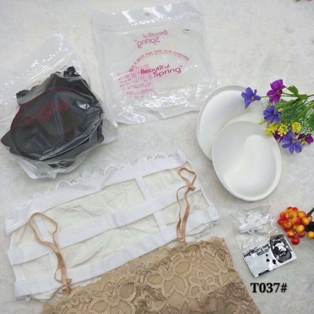 Lá ( T037) ren 3 dây phía sau lưng