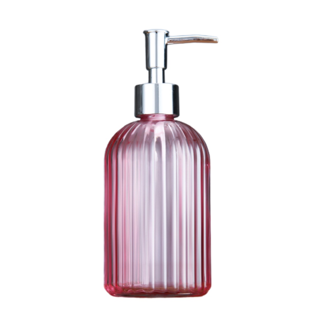 Bình Thủy Tinh Đựng Xà Phòng Rửa Tay Dạng Nhấn Tiện Dụng Cho Nhà Bếp / Phòng Tắm